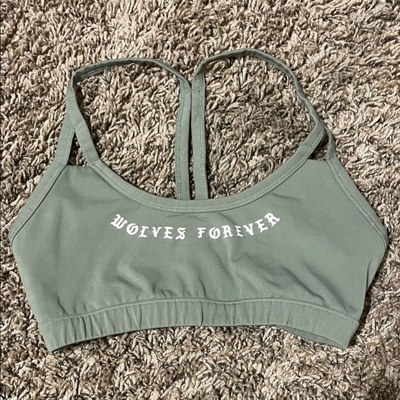 Darc Sport Other - Darc Sport Wolves Forever Sage Sports Bra